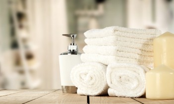 Toilettwäsche wird zur Verfügung gestellt