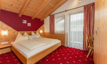 Schlafzimmer im Appartement Rot