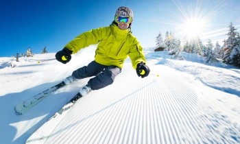 Sautrogalm, direkt an der Skiabfahrt Reiteralm